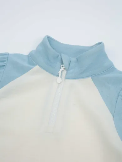 Bilde av WoolLand Unstad Top Girl Light Sky